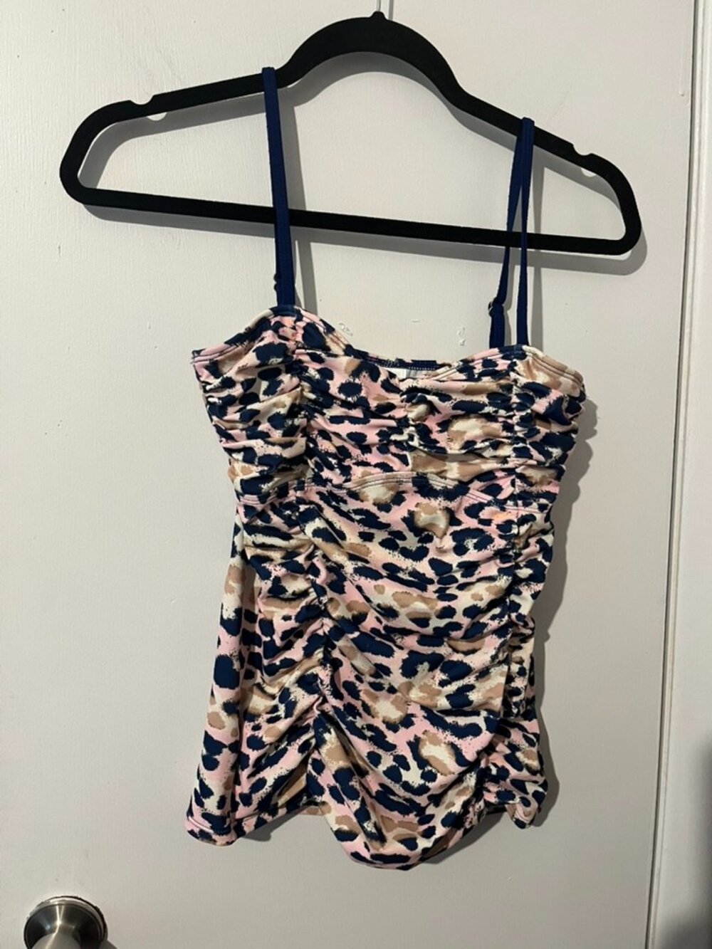 NWT LIME RICKI TANKINI SWIM TOP SZ M Built in bra